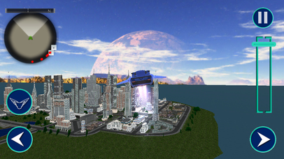 Flying Car Simulation 3D screenshot 4