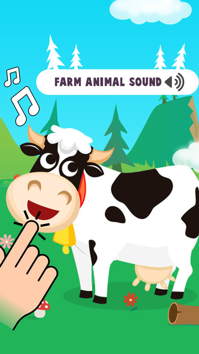 Farm Animals Sound For Kids game screenshot 2