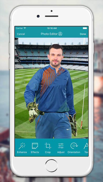 Cricketer Photo Suit & Editor screenshot 4