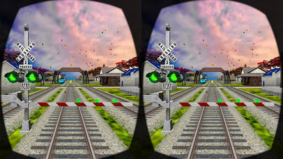VR Euro Train Simulator - Train Driving Pro screenshot 4