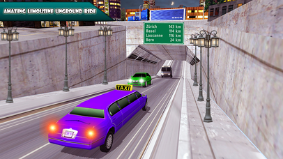 Real City Limo Driving 3D : Taxi Parking Legend screenshot 3