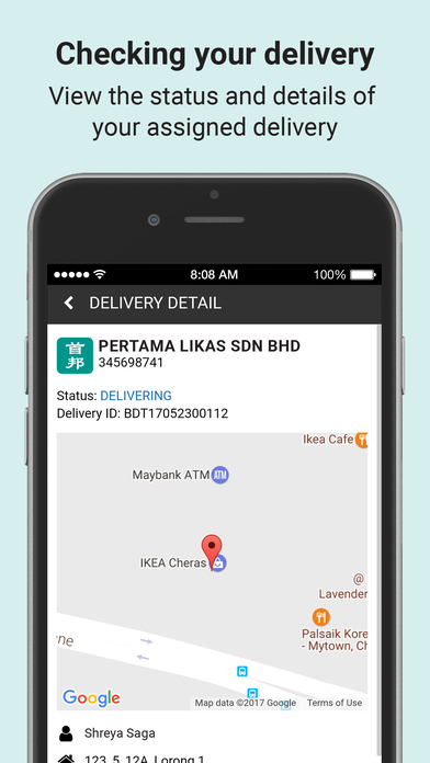 Billy-Delivery Tracker screenshot 3