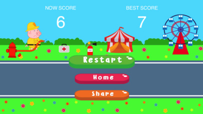 Baby Animal : Play with Fireman & Rescue firetruck screenshot 4