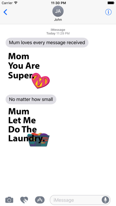 Animated Messages for Mum screenshot 4
