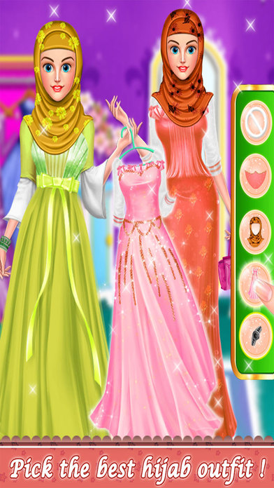 Hijab Fashion Shop - Girls Dress up screenshot 2