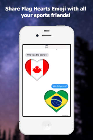 Flag Hearts Emoji – Flag Emoji for 190+ Countries screenshot 2