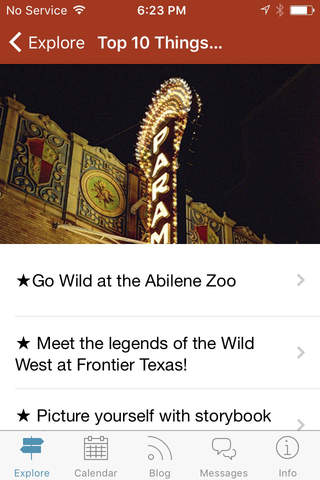 Visit Abilene screenshot 2