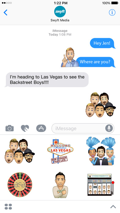 BSB Las Vegas Stickers & GIFs by Backstreet Boys screenshot 2