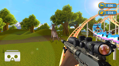 VR Roller Coaster Animal Shooter- Animal Hunter screenshot 2