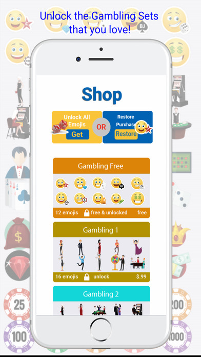 GamblingMoji - Casino Emojis Keyboard screenshot 4