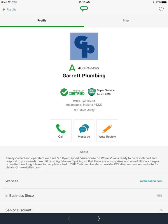 Angie’s List on the App Store