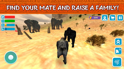 Angry Gorilla Wild Life Quest screenshot 3
