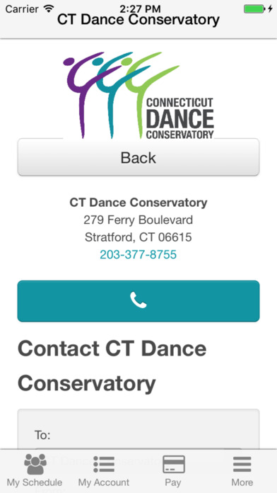 CT Dance Conservatory screenshot 3