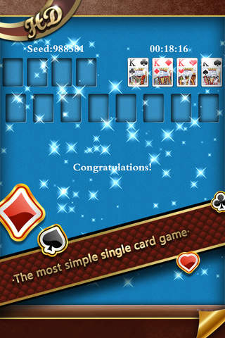 FreeCell -Classic  Solitaire Game screenshot 3