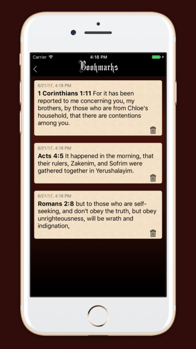 Daily Bible reading in HNV screenshot 4