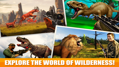 3D Dinosaur Hunting Park Animal Simulator Games screenshot 3