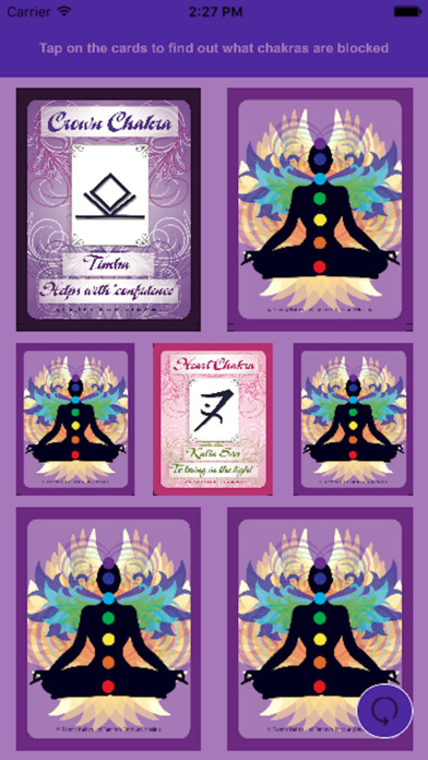 Reiki Chakra Cards screenshot 4