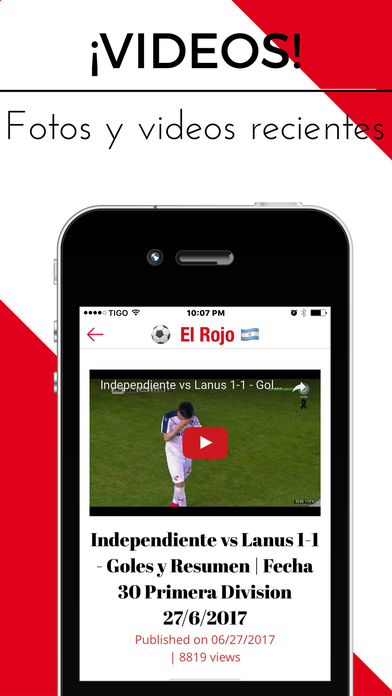El Rojo de Avellaneda - Fútbol de Argentina screenshot 3