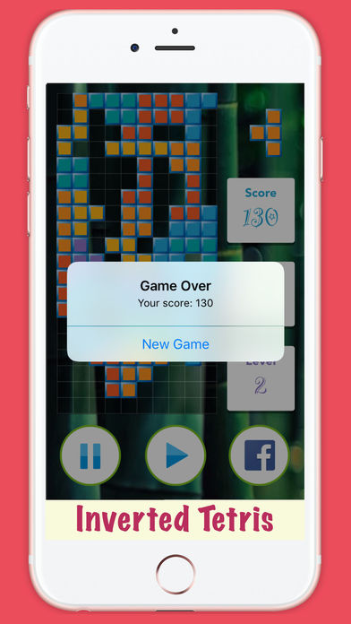 Inverted Tetris - Upside down puzzle screenshot 3