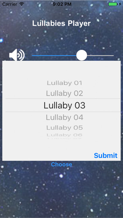Baby Lullabies Player - Soothe Baby screenshot 3