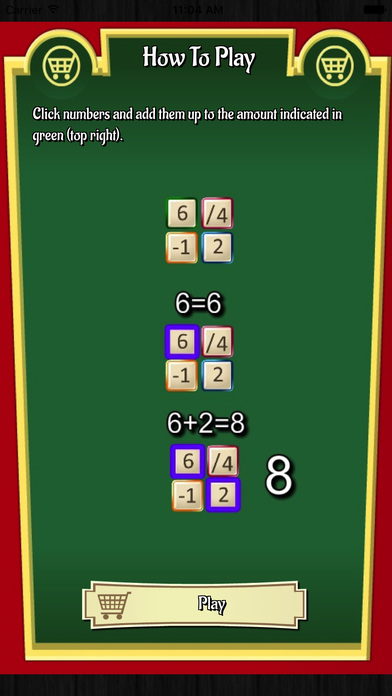 超市算术大考验－大人小孩都在玩的开发智力小游戏 screenshot 2