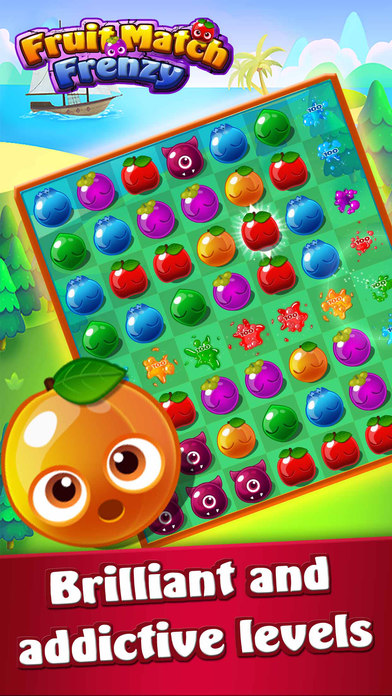 Fruit Match Frenzy-Fruit Crash screenshot 2
