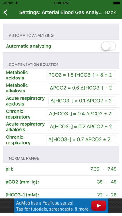 Arterial Blood Gas (Lite) screenshot 4