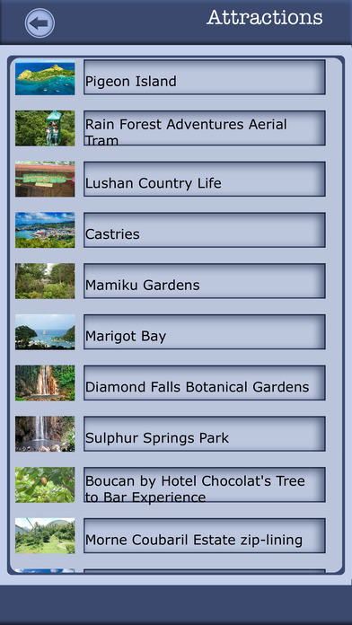 Saint Lucia Island Travel Guide & Offline Map screenshot 3