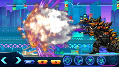 Robot IronZilla:Amazing Toy Fight screenshot 4