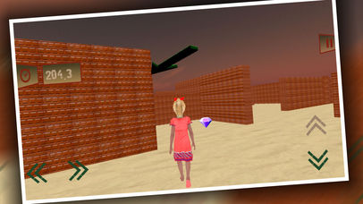 Finding Objects Girl Maze Puzzle 3d screenshot 2