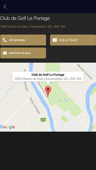 Golf Le Portage screenshot 3
