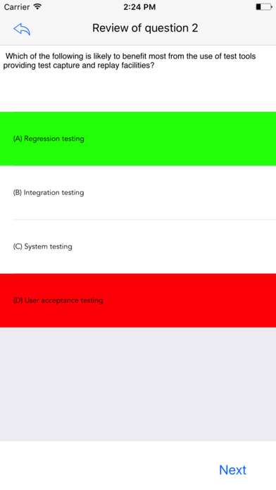 ISTQB - Software Testing Certificate Exam 2017 screenshot 2