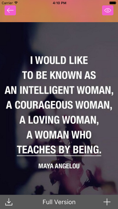 Woman Empowerment - Inspirational Quotes, Messages screenshot 2