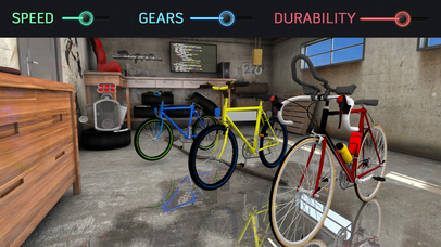 Bicycle Racing Simulator 17 - Extreme 2D Cycling screenshot 2