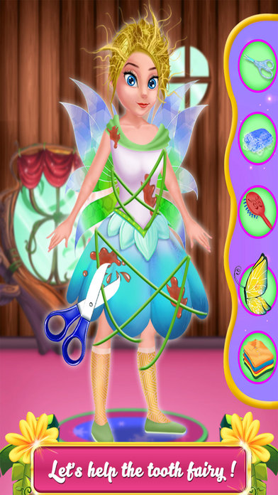 Princess Tooth Fairy Adventure screenshot 3