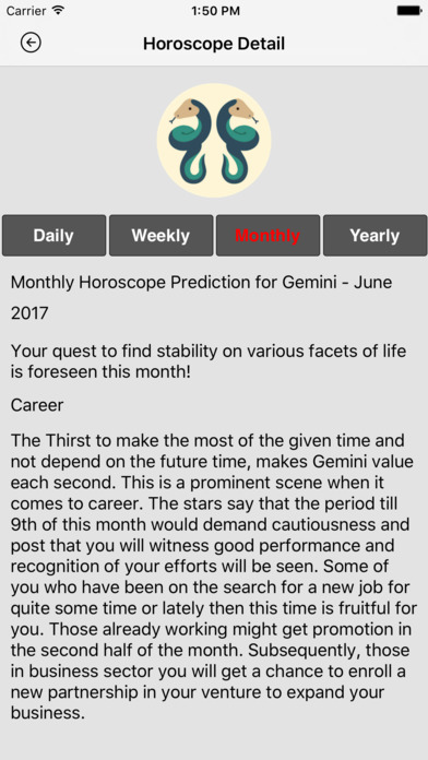 Daily Horoscope Orion screenshot 4