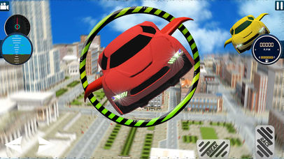 City Futuristic Flying Car screenshot 2