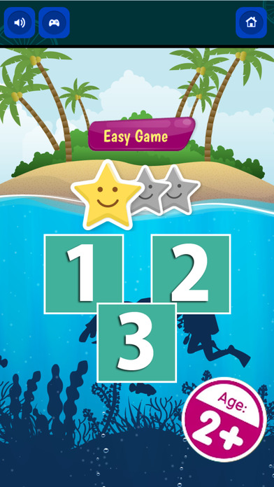 Matching Card - Underwater Adventures screenshot 2