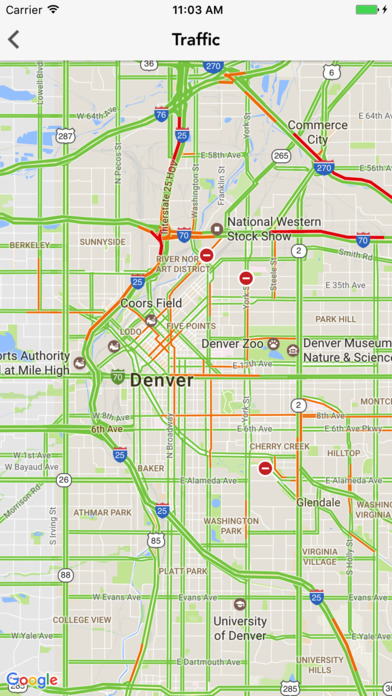 DEN wx Denver Colorado weather forecast & traffic screenshot 4