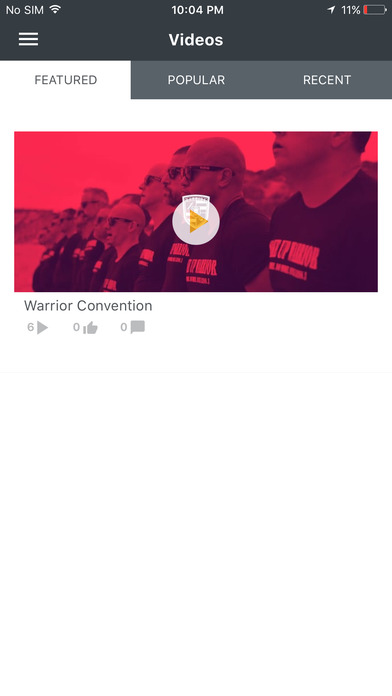 Warrior Convention screenshot 2