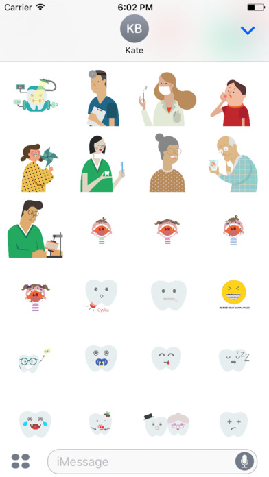 Dental Stickers screenshot 3