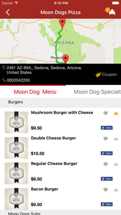 Moondogs Pizza screenshot 3