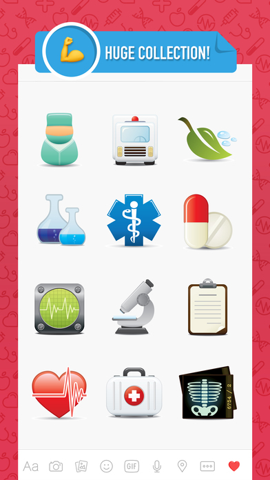 Doctormoji - emoji & stickers for doctor & patient screenshot 2