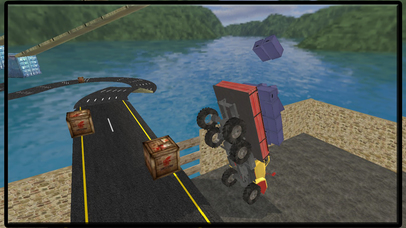 Real Extreme 3D Truck - Transporter screenshot 4