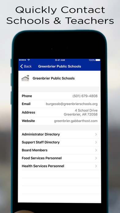 Greenbrier Public Schools screenshot 3