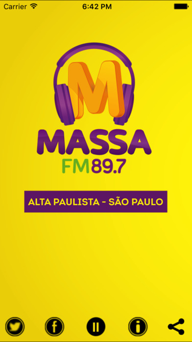 Massa FM Alta Paulista screenshot 2