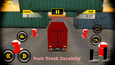 Parking sims - Modern shipper truck drive 3D screenshot 4