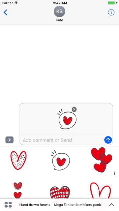 Heart Love stickers & emojis screenshot 4