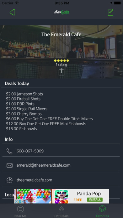 BarGain - Drink Deals screenshot 4