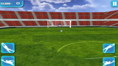 Real Football Goal Keeper Soccer Star Practice screenshot 2